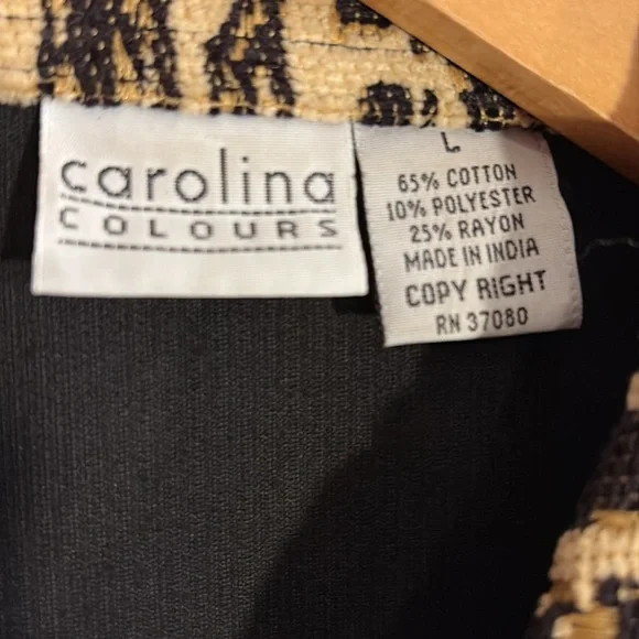 Vintage 80s 90s Tapestry Zebra Vest Woman’s Large - Picture 2 of 11